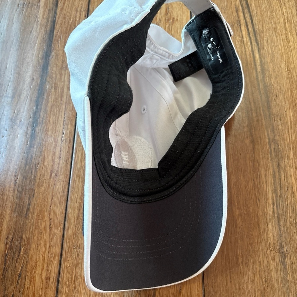 Nike Hat Cap Strap Back White Black Swoosh Logo Lightweight Legacy91 Mens Logos - Picture 9 of 11